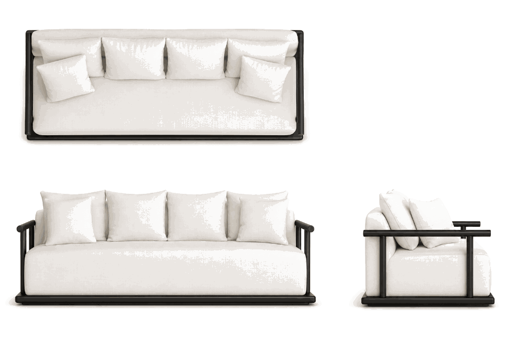 Frame Sofa - three sides
