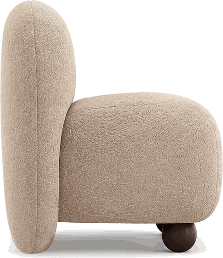 Pouf Lounge Chair - Side