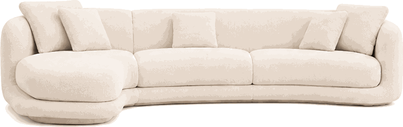 Curved Sofa - Side