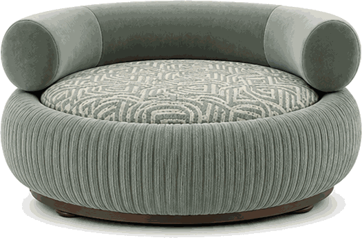 Drum Swivel Chair - Front