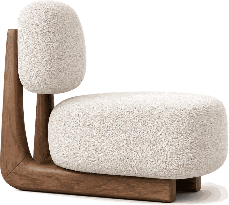 Pebble Stool - Front
