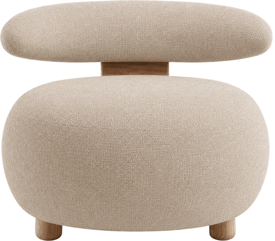Round Pouf - Plan