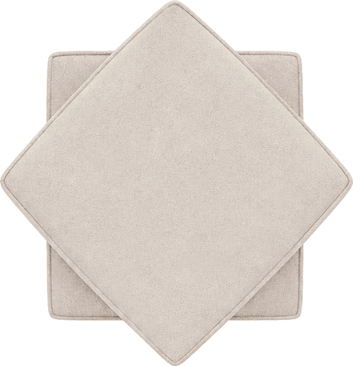 Square Ottoman - Front