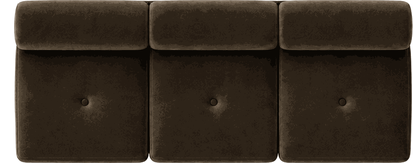 Modular Plinth Sofa - Front