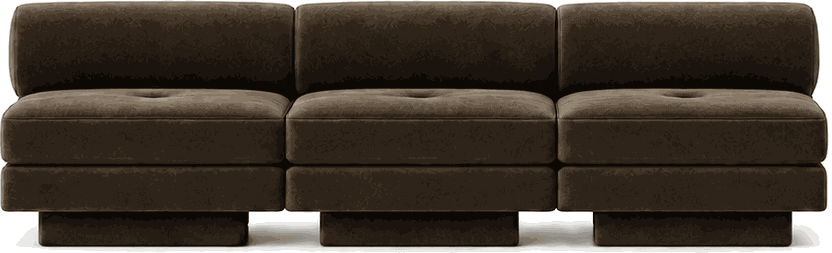 Modular Plinth Sofa - Plan