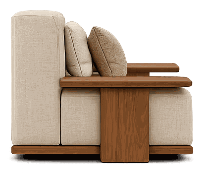 Bay Outdoor Sofa - Side